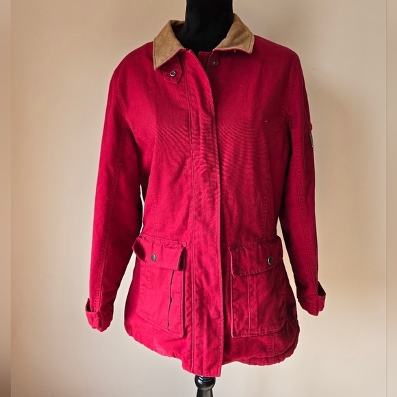 Vintage Y2K Woolrich Women's Red Barn/work Jacket Size M - Picture 1 of 10